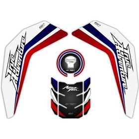 Resim Gp Kompozit Honda Africa Twin 2016-2019 Uyumlu Tank Pad Seti Tric (522066447) 