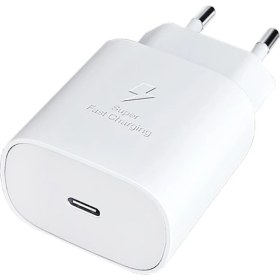 Resim Giyitec Samsung Galaxy Tab A9 Tab A9 Plus Uyumlu Süper Hızlı Şarj Adaptör (Başlık) Pd 25W Beyaz 