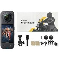 Resim Insta360 X5 Aksiyon Kamerası - Motosiklet Kiti 