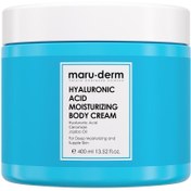 Resim Maruderm hyaluronic acid moisturizing body cream 400 ml 