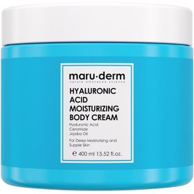 Resim Maruderm hyaluronic acid moisturizing body cream 400 ml 