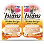 Resim Inaba Twins Tavuklu Kedi Ödül Jölesi 2 x 35 Gr 