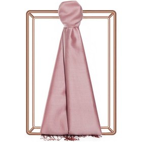 Resim İpekevi 0927 Çift Taraflı İpek Şal Pastel Pembe 