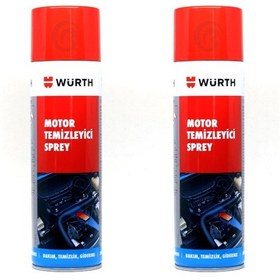 Resim 2X Würth Motor Temizleyici Sprey 500 Ml Su Gerekmez 