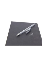 Resim Tükenmez Kalem Sarı Mürekepli 10'lu Deste 10 Lu Paket Açık Gri 