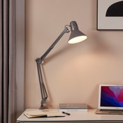Resim Eglo Firmo E-27 Duy 1X40W Masa Lambası Gri 