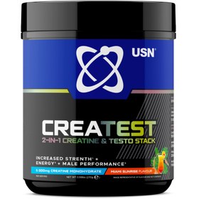 Resim USN Createst Booster Creatine Monohidrat + Daa Aspartic acid 270g 