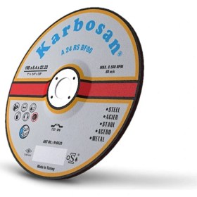 Resim Karbosan Nk Metal Çapak Alma Taşlama 180 x 6.4 x 22.23MM 