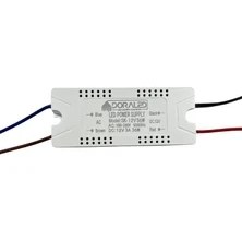 Resim 12V 3AMPER 36W Driver Tipi Plastik Adaptör 