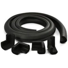 Resim Slim 2 Mt. Kenar Koruyucu Ve 4 Ad. Kose Koruyucu Siyah-168 Siyah 