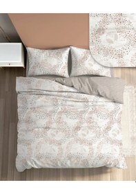 Resim Fixbox Çift Kişilik Ranforce Nevresim Takımı Orbita Vizon Çok Renkli 