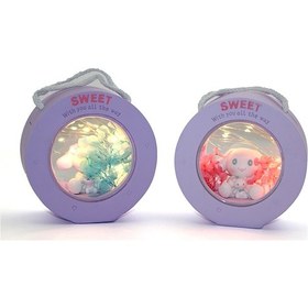 Resim Polyester Hello Kitty Cinnamoroll Masa Üstü Lamba Diğer 