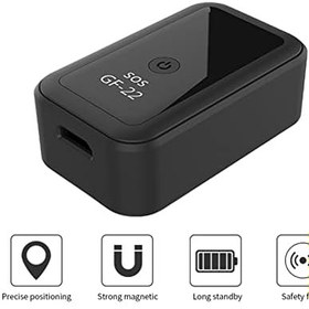 Resim KAJIA GF-22 GPS Konumlandırıcı Kablosuz Akıllı Hassas Konumlandırma Araba Motosiklet Hırsızlığa Karşı İzleyici 