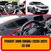 Resim PEUGEOT 3008 2020+ ÖN GÖĞÜS / PANEL / TORPİDO KORUMASI - KILIFI - HALISI 