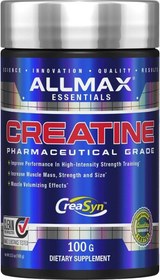 Resim ALLMAX Essentials Creatine Monohydrate Micronized 100 Gr 