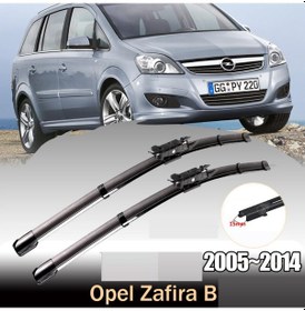 Resim Opel Zafira B Kasa Ön Cam Muz Silecek Takımı 2005-2014 