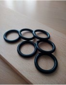 Resim K&G foot rest O-ring Kauçuk Halka ( 6 Adet ) Antilop Ikea Mama Sandalyesine Uyumlu Ayak Desteği Yedek Contası 