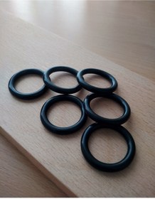 Resim K&G foot rest O-ring Kauçuk Halka ( 6 Adet ) Antilop Ikea Mama Sandalyesine Uyumlu Ayak Desteği Yedek Contası 
