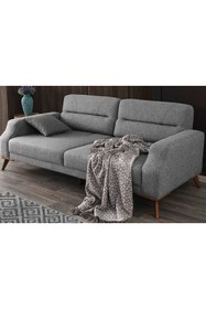 Resim Vivense ANKA ÜÇLÜ KOLTUK, AÇIK GRİ 