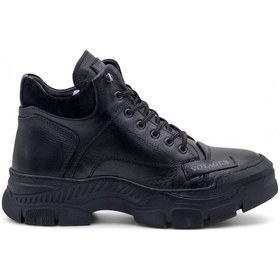 Resim Voyager 9492 Kadın Hakiki Deri Bot Siyah 