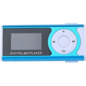 Resim Taşınabilir Mini Mp3 Müzik Çalar Metal Mp3 Çalar, LCD (Yurt Dışından) 