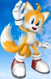 Resim Ayaklı Pano Sonic Boom 33x24 Miles Tails Masa Dekoru Çocuk Odası Dekoru Turuncu Diğer 