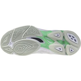 Resim MIZUNO Wave Voltage 2 Unisex Voleybol Ayakkabısı Beyaz 