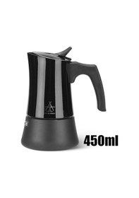 Resim Alocs Taşınabilir Mocha Pot 450 Ml 9 Cup Siyah 