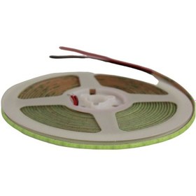 Resim 12 Volt 3mm 400 Ledli İnce Esnek Cob Şerit Led Turkuaz Ip20 5 Metre 
