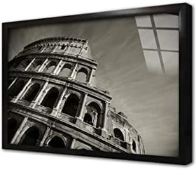 Resim İtalya Kolezyum Çerçeveli Cam Tablo 20x30 cm CA27263 