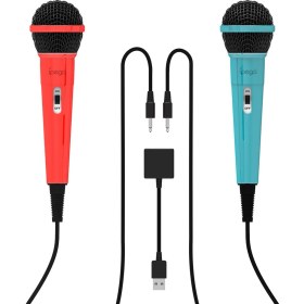 Resim Junjue P5S/SWITCH/P4/XBOXONE Kablolu Çift Mikrofon (Yurt Dışından) 