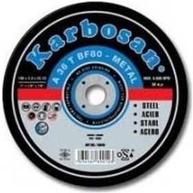 Resim Karbosan 180x3.0x22.23 Metal Kesme Taşı 1 Adet N11.144 