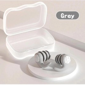 Resim Uyku Gürültü Önleyici Kulak Tıkacı Yumuşak Silikon Ses Geçirmez Uyku Yardımı Kulak Tıkacı Uçak Seyahat İçin Anti-gürültü Kulak Tıkacı Tekrarlanabilir Black 