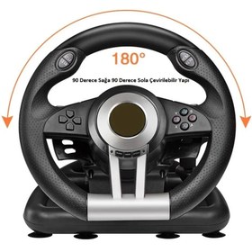 Resim WOTOBE Pc Steam Playstation 3/4 Xbox One/series X/s Switch Uyumlu Direksiyon Seti 