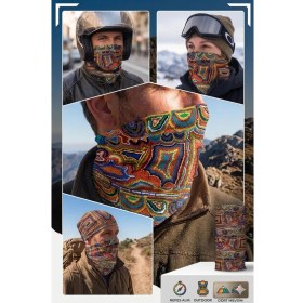 Resim Colizon Unisex Motosiklet Maskesi Bandana - Uv Korumalı Termal Outdoor Boyunluk-Buff 