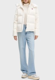 Resim Tommy Jeans Bayan Mont Dw0dw21623 Ybh Beyaz Beyaz 