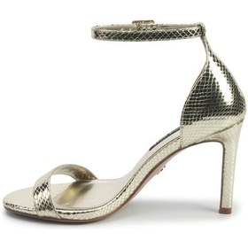 Resim Nine West Isla2 5pr Altın Kadın Topuklu Sandalet 000000000102012519 Altın 