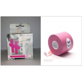 Resim Bia Tape Ağrı Bandı Pembe Renk 5Cm X 5M Kinesio Biatape Bantı 