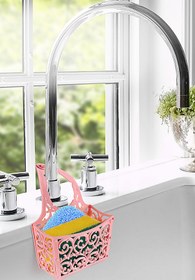 Resim Bulaşık Süngeri Askılığı 3lü Set Silikon Süngerlik Sünger Bulaşık Teli Mutfak Düzenleyici Bulaşıklık 