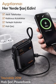 Resim Blackbird Game Center Fulltech FP41 Prime 10000 mAh 20W Hızlı Şarj Powerbank 