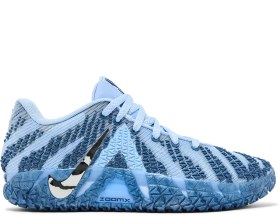 Resim Nike Ja 3 Cobalt Bliss Metallic Silver Basketbol Ayakkabısı Mavi 