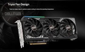 Resim ASRock Radeon RX 9070 XT Challenger 16GB OC Ekran Kartı - AMD RDNA 4 Mimarisi, 2970 MHz Boost Saat, 16GB GDDR6, PCIe 5.0, DisplayPort 2.1a, HDMI 2.1b, Üçlü Fan Soğutma 