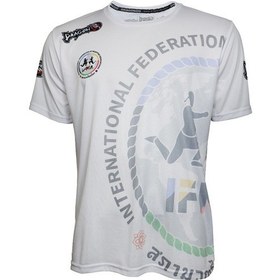 Resim Dragondo Tx8591 Ifma Muaythai Tişört Ifma Dijital Basklı Muay Thai Tişört Beyaz 