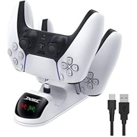 Resim Dobe Ps5 Dualsense Joystick Kol Şarj Standı 