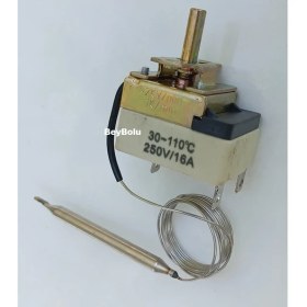 Resim FullYedek 30 - 110 Semaver Termostat , 110 Derece Elektrikli Çay Makinesi Termostatı Otomatik 