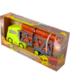 Resim NeUygun Kereste Taşıyıcı Tır Oyuncak Nakliye Kamyonu transporter 