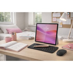 Resim LENOVO Tab M10 MediaTek Helio G80 4GB/64GB 10.1 inch TABLET+KALEM +SEFFAF KILIF+SİYAH KLAVYE MOUSE 