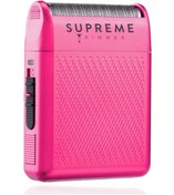 Resim Supreme Trimmer Pembe Solo Folyo Shaver Tıraş Makinesi | Sessiz BLDC Motor, Kablosuz, Hızlı Şarj 