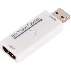 Resim Besthome1 Usb2.0 Hdmı 4k Giriş 1080p Çıkış Video Kartı, Beyaz, Canlı Yayın Ve Kayıt İçin, Windows/macos/android Uyumlu 