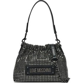 Resim Love Moschino Kadın Omuz Çanta Jc4138pp1mll100a Siyah 